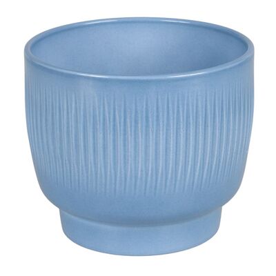 Osłonka ceramiczna 13 cm Lazur niebieski