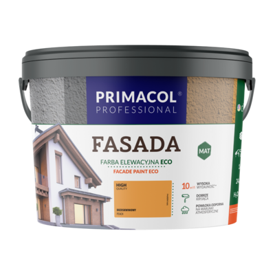 Primacol Farba Fasada Eco brzoskwiniowy 2,7 l Professional