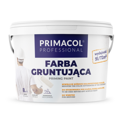 Primacol Farba gruntująca 9 l Professional