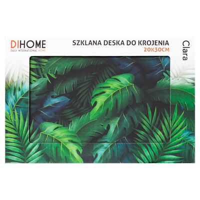 Deska do krojenia szklana 20 x 30 cm Clara zielony