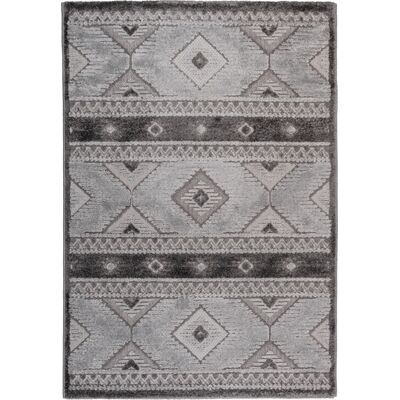 Dywan Chiara 120 cm koło aztecki szary