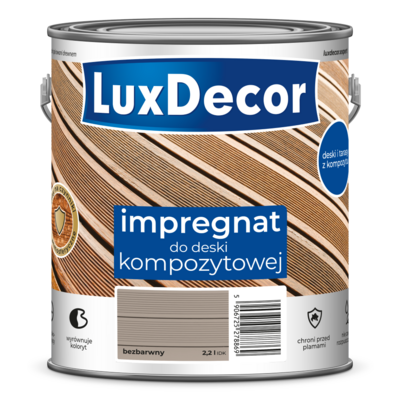 LuxDecor Impregnat do deski kompozytowej bezbarwny, 2,2 l