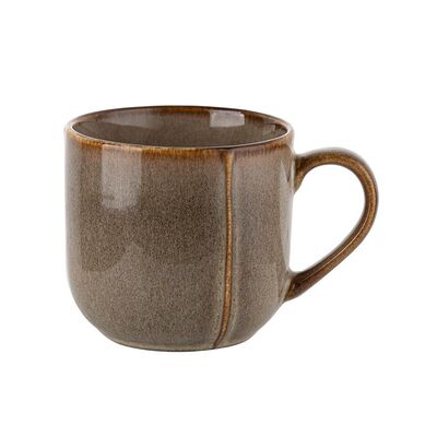 Kubek Bergen 390 ml brązowy