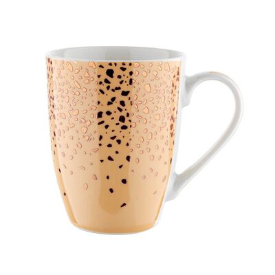 Kubek Spots Orange 340 ml centki pomarańczowy