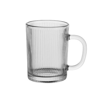 Kubek szklany Firenza 350 ml transparentny