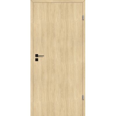 Skrzydło drzwiowe 90P pełne dąb amber lakierowane prawe
