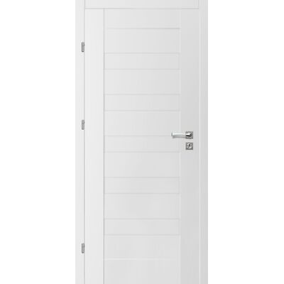 Skrzydło drzwiowe 80L 0/5 biały bergamo 70 lewe