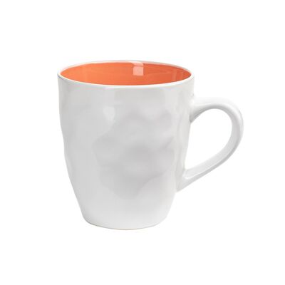 Kubek Arancini Orange 400 ml szaro-pomarańczowy