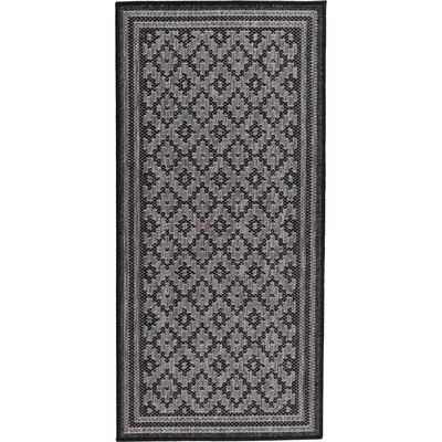 Dywan Express In 67 x 140 cm romby antracytowy