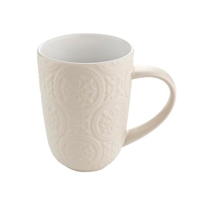 Kubek Nadine 400 ml kremowy