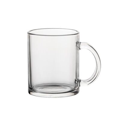 Kubek szklany Malta 330 ml transparentny