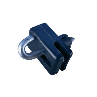 Przelotka do siatki antracyt RAL 7016 10 sztuk