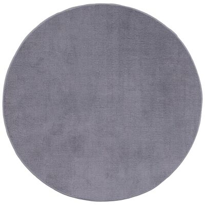 Dywan May 100 cm koło ciemnoszary