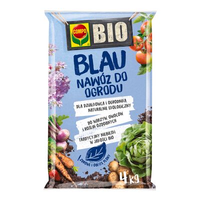 BIO BLAU Nawóz do ogrodu 4 kg COMPO
