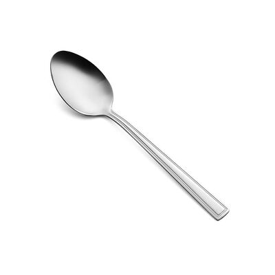 Łyżka stołowa Bari 6 sztuk srebrny