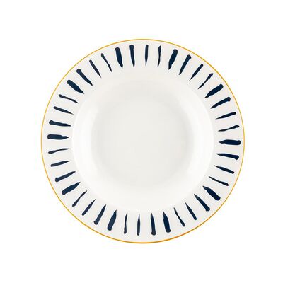 Talerz głęboki Hamprons One 22 cm wielokolorowy