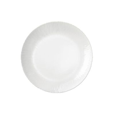 Talerz płytki Coconut 27 cm biały Borm