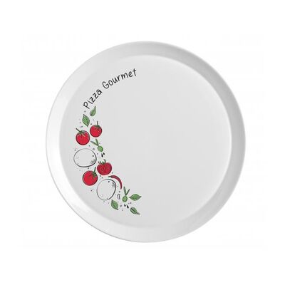 Talerz do pizzy Ronda Pomodor 33 cm biały Borm