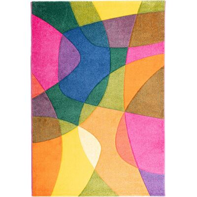 Dywan Bond 80 x 150 cm abstrakcja wielokolorowy