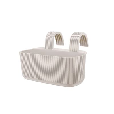 Doniczka balustradowa Pera 29 cm beżowy