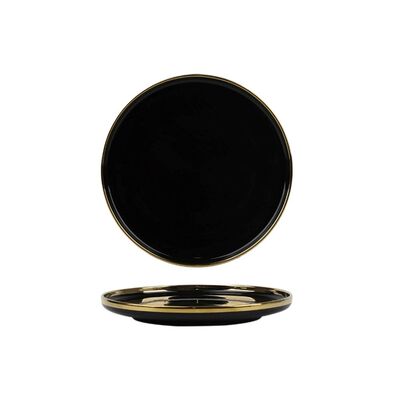 Talerz deserowy Berlotti 20 cm czarny