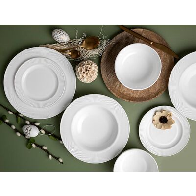 Talerz płytki Milano 25 cm biały