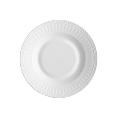 Talerz głęboki Roma 20 cm biały