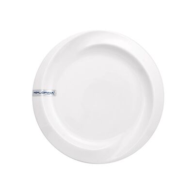 Talerz Oslo płytki 25 cm biały