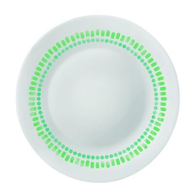 Talerz deserowy Mediterraneo 20 cm biały Borm