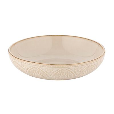 Talerz głęboki Aristo 20 cm beżowy