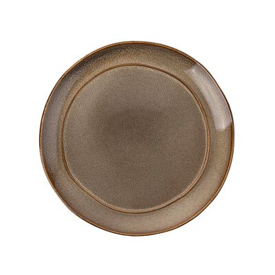 Talerz płytki Bergen 26,5 cm brązowy
