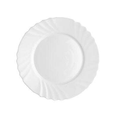 Talerz płytki Asti 25 cm biały