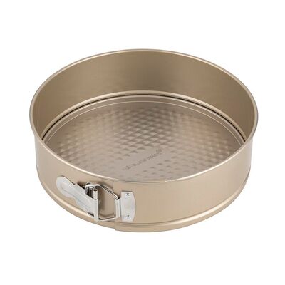 Tortownica nierdzewna Cookie 24 x 6,8 cm złoty