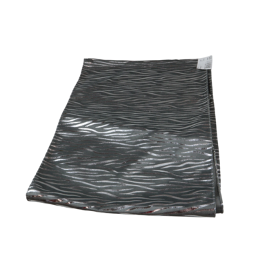 Bieżnik 35 x 180 cm szaro-srebrny