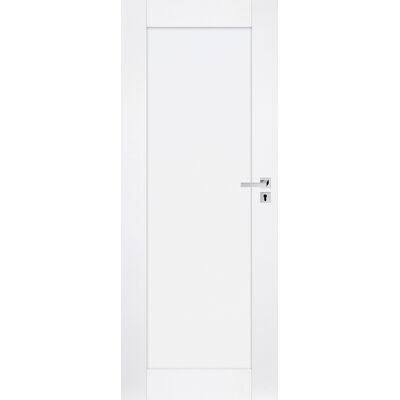 Drzwi wewnętrzne pełne elegance biały slim12 90L lewe