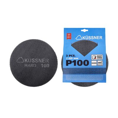Siatka ścierna rzep 225mm P100 3 sztuki