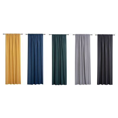 Zasłona z tunelem Derby 140 x 260 cm mix kolorów