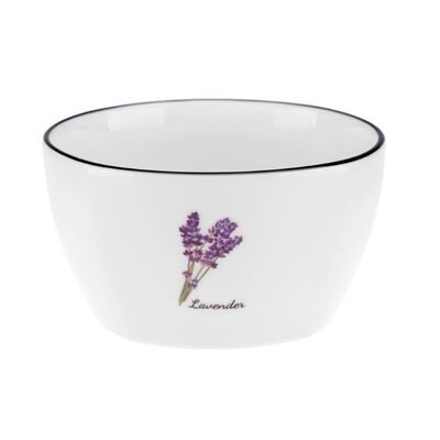Miseczka porcelanowa Prowansja lawenda 350 ml biały