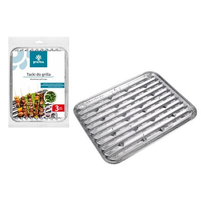 Tacki do grilla Gratka 28 x 22 cm 3 sztuki