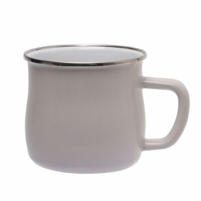 Kubek Belly 0,55 l szary Emalia