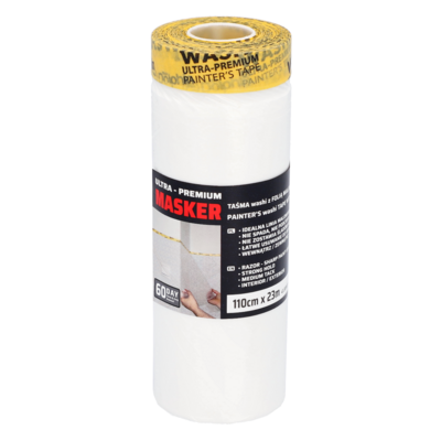 Masker Washi z folią malarską 110 cm x 23 m