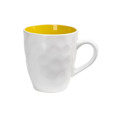 Kubek Arancini Yellow 400 ml szaro-żółty