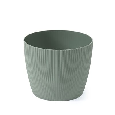 Donica Magnolia Jumper Eco Recycled 11 cm szaro-zielony