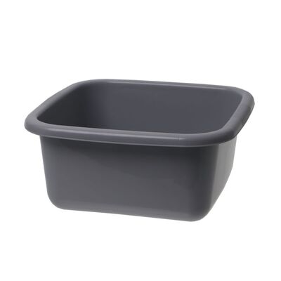 Miska Solid kwadratowa 8 l popielaty