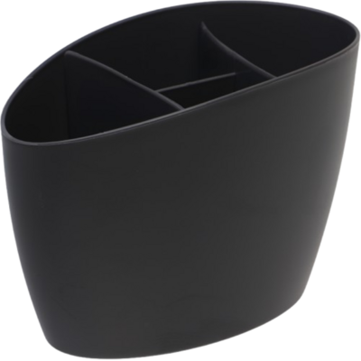 Ociekacz owalny na sztućce Negra szary