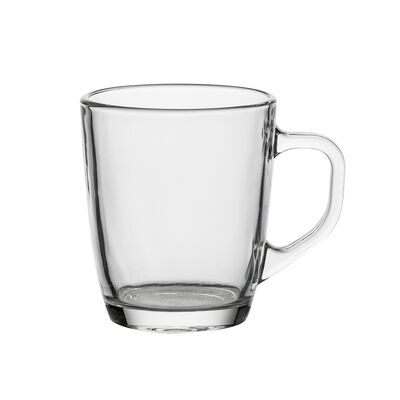 Kubek szklany Pulito 280 ml transparentny