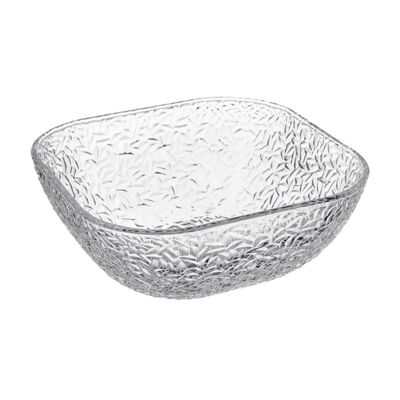 Salaterka Harmony 20 cm kruszony lód transparentny