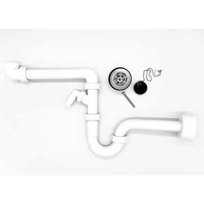 Syfon umywalkowy 32 mm butelkowy oszczędzający miejsce