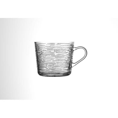 Kubek Harmony 450 ml paski transparentny