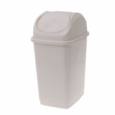 Kosz na śmieci Slim 35 l kremowy